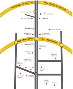 Project Image of 1512.0 - 2700.0 Sq.ft Residential Plot Plot for buy in Avani Premium Plots
