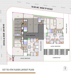 Project Image of 1002.23 - 1150.34 Sq.ft 3 BHK Apartment for buy in Shreenath Ganesh Rivera
