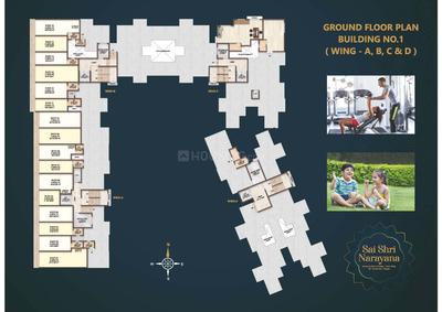 Project Image of 364.95 - 528.26 Sq.ft 1 BHK Apartment for buy in Sai Shri Narayana