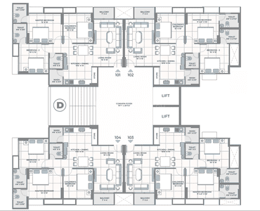 Project Image of 2970 Sq.ft 3 BHK Penthouse for sale in Vaishno Devi Circle for Rs. 12500000