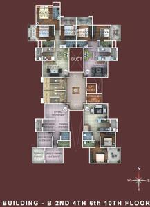 Project Image of 1000 Sq.ft 2 BHK Apartment / Flat for sale in Yewalewadi for Rs. 7000000