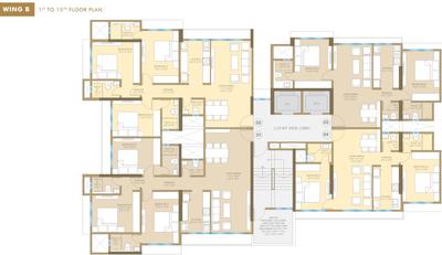 Project Image of 710.42 - 1130.21 Sq.ft 2 BHK Apartment for buy in Aricia Vikas Ornate