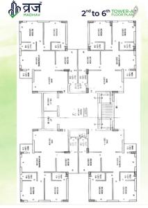 Project Image of 568.23 - 762.19 Sq.ft 2 BHK Apartment for buy in Akshar Vraj Madhav