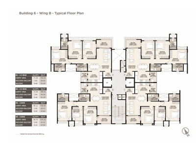Project Image of 476.63 - 1012.25 Sq.ft 1 BHK Apartment for buy in Mahindra Bloomdale Apartment