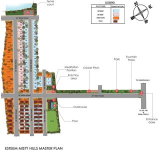 Esteem Misty Hills Images for Master Plan of Esteem Misty Hills 1