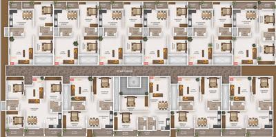 Project Image of 1095.0 - 1195.0 Sq.ft 2 BHK Apartment for buy in Sanjeevini Pebbles