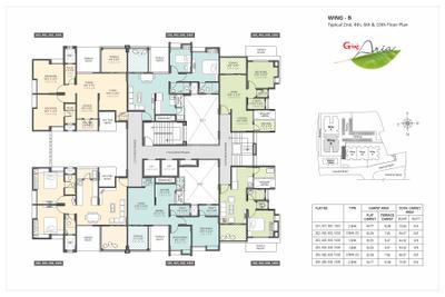 Project Image of 457.0 - 825.0 Sq.ft 1 BHK Apartment for buy in Gini Aria Phase 2