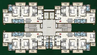 Project Image of 1144.0 - 1645.0 Sq.ft 3 BHK Apartment for buy in Omaxe Cassia GH II Phase II