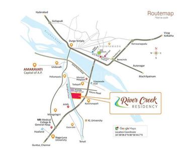 Project Image of 1300.0 - 2050.0 Sq.ft 2 BHK Apartment for buy in Manasa Associates River Creek Residency