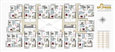 Project Image of 1150.0 - 1455.0 Sq.ft 2 BHK Apartment for buy in Sai Nandana GP Pride