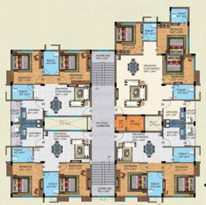 Project Image of 530.0 - 1425.0 Sq.ft 1 BHK Apartment for buy in Krishna Laxmi Arcade