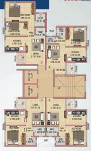 Project Image of 269.0 - 445.0 Sq.ft 1 BHK Apartment for buy in Sudhanshu Imperia Wing A And B