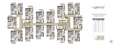 Project Image of 1045.0 - 1695.0 Sq.ft 2 BHK Apartment for buy in Aaditri Gateway