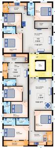 Project Image of 743.0 - 1613.0 Sq.ft 2 BHK Apartment for buy in Tritvam Sri Krishna