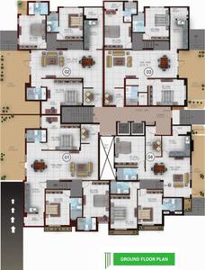 Project Image of 1672.0 - 2996.0 Sq.ft 3 BHK Apartment for buy in Century Chimes