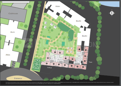 Project Image of 581.0 - 700.0 Sq.ft 2 BHK Apartment for buy in Marathon Nexzone Zodiac 2