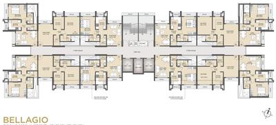 Project Image of 0.0 - 426.25 Sq.ft 1 BHK Apartment for buy in Aarsh Cascade Avenue Bellagio