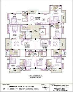 Project Image of 1170.0 - 1516.0 Sq.ft 2 BHK Apartment for buy in Ramaniyam D 105