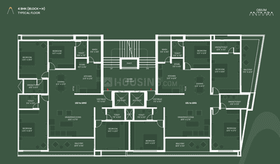 Project Image of 1162.5 - 1669.91 Sq.ft 3 BHK Apartment for buy in K3 Orium Antaara