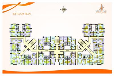 Project Image of 625.0 - 1270.0 Sq.ft 1 BHK Apartment for buy in Versatile Omkar Heights A Wing B Wing And B1 Wing
