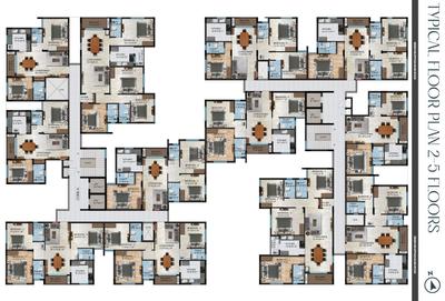 Project Image of 1093.0 - 1934.0 Sq.ft 2 BHK Apartment for buy in Navins Mayura Gardens