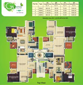 Project Image of 1200 Sq.ft 2 BHK Apartment / Flat for sale in Wakad for Rs. 13900000