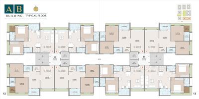Project Image of 377.92 - 654.66 Sq.ft 1 BHK Apartment for buy in Nawab Heritage