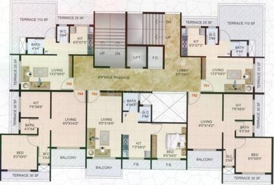 Project Image of 745 Sq.ft 1 BHK Apartment / Flat for sale in Taloja for Rs. 3800000