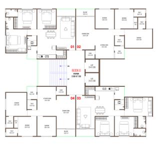 Project Image of 1500 Sq.ft 2 BHK Apartment / Flat for sale in Naroda for Rs. 4650000