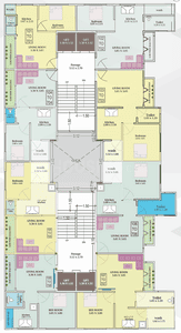 Project Image of 710.0 - 763.0 Sq.ft 2 BHK Apartment for buy in Dhaval Apartment