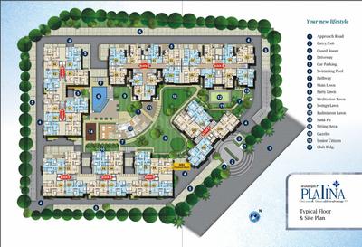 Project Image of 1067.0 - 1601.0 Sq.ft 2 BHK Apartment for buy in Anukampa Platina Terraces