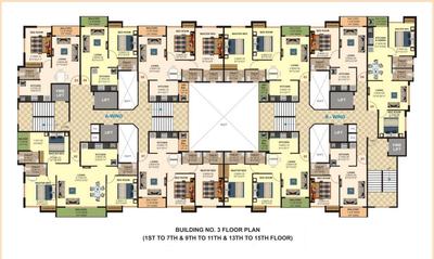 Project Image of 534.43 - 691.47 Sq.ft 2 BHK Apartment for buy in Ashiyana Infinity Phase 2