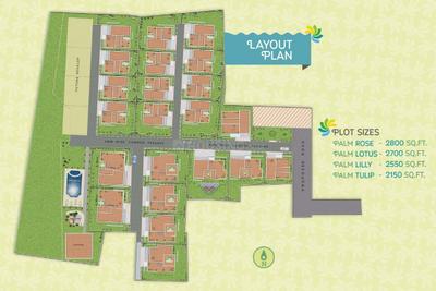 Project Image of 2150.0 - 2800.0 Sq.ft 3 BHK Villa for buy in KEH Palm County Residences