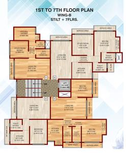 Project Image of 353.0 - 378.0 Sq.ft 1 BHK Apartment for buy in Kyraa Park
