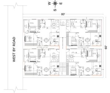 Mythri Nexus Homes Nexus Homes Cluster Plan from 1st to 5th Floor 1
