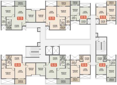 Project Image of 342.62 - 638.0 Sq.ft 1 BHK Apartment for buy in Rohan Ananta Phase I