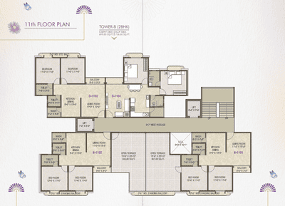 Project Image of 699.0 - 883.0 Sq.ft 2 BHK Apartment for buy in Shree Sanidhya Aster