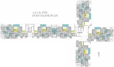 Project Image of 2000.0 - 6300.0 Sq.ft 3 BHK Apartment for buy in Mittal One Nation
