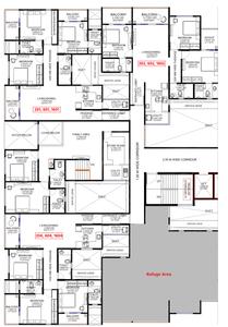 Project Image of 0.0 - 664.03 Sq.ft 2 BHK Apartment for buy in Shree Venkatesh Midori Tower Phase 4