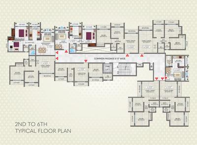 Project Image of 358.98 - 460.8 Sq.ft 1 BHK Apartment for buy in MM Sai Platinum Residency