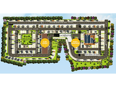 Project Image of 1288.0 - 2670.0 Sq.ft 2 BHK Apartment for buy in Aries Lakeview