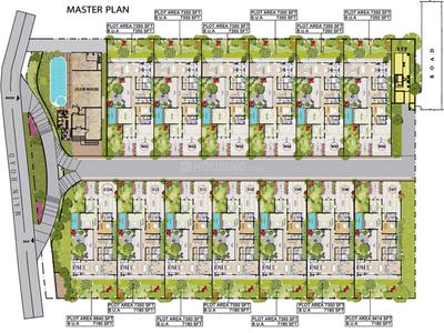 Project Image of 7005.0 - 7180.0 Sq.ft 5 BHK Villa for buy in Chaithanya Rakuen