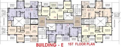 Project Image of 723.0 - 859.0 Sq.ft 2 BHK Apartment for buy in Waghere Manikbaug Orchid Building D E F