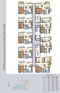 Project Image of 1495 Sq.ft 3 BHK Apartment / Flat for sale in Hafeezpet for Rs. 14000000