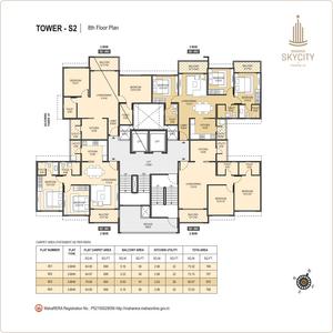 Project Image of 1105 Sq.ft 2 BHK Apartment / Flat for sale in Dhanori for Rs. 7189987