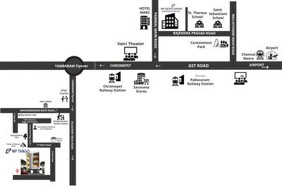 Project Image of 939.0 - 976.0 Sq.ft 2 BHK Apartment for buy in MP Tango