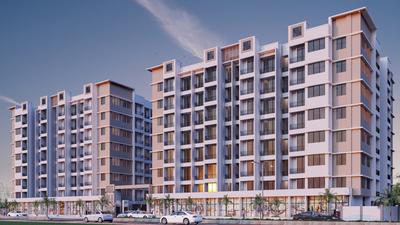 Project Image of 350.0 - 480.0 Sq.ft 1 BHK Apartment for buy in Krishna Dham
