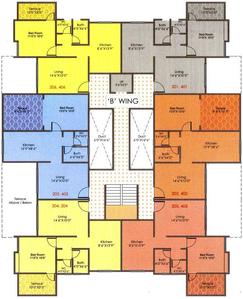 Akshay Silver Dreams Cluster Plan 1