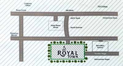 Project Image of 5166.68 - 13454.89 Sq.ft Residential Plot Plot for buy in Rising Royal Town
