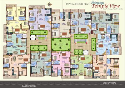 Project Image of 1000.0 - 1260.0 Sq.ft 2 BHK Apartment for buy in Shivaganga Temple View